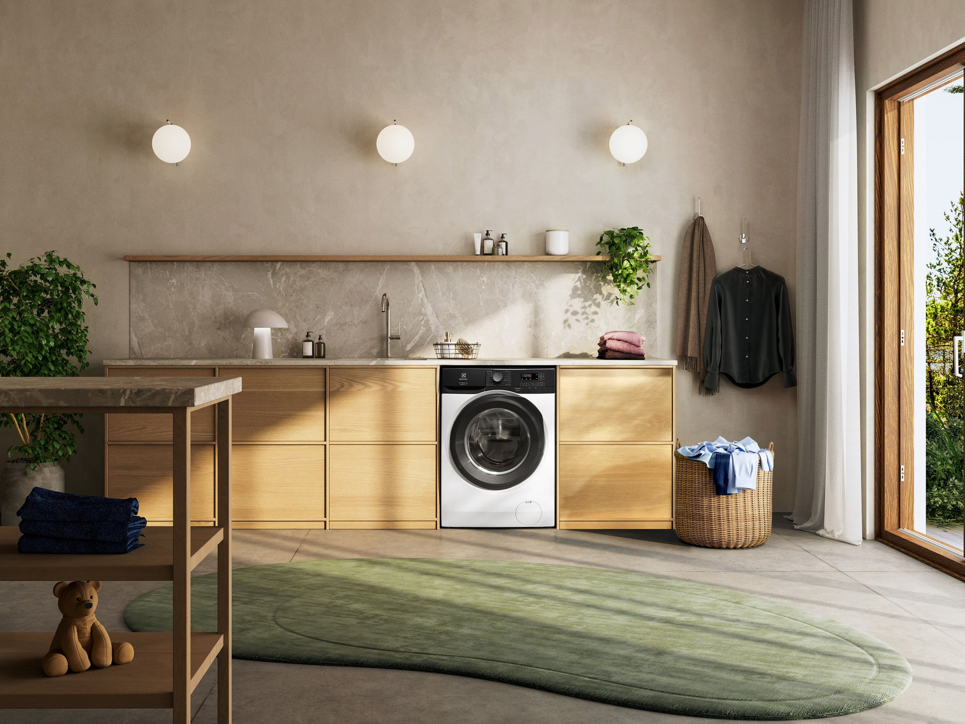 Wypierz pełny załadunek w 45 minut i 30°C z programem FullWash45 w pralce Electrolux